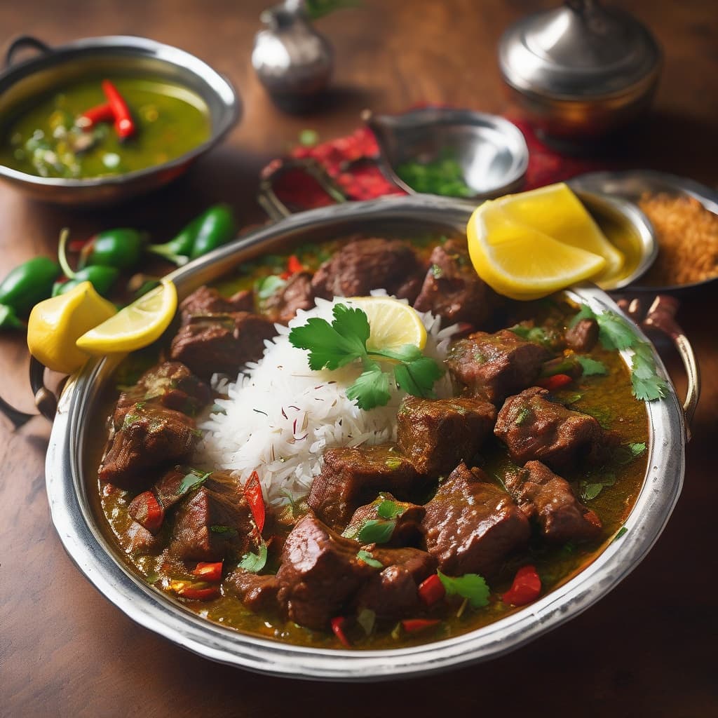 Beef Jhalfrezi
