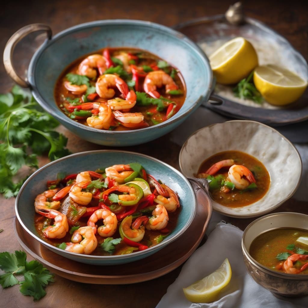 Shrimp Jhalfrezi