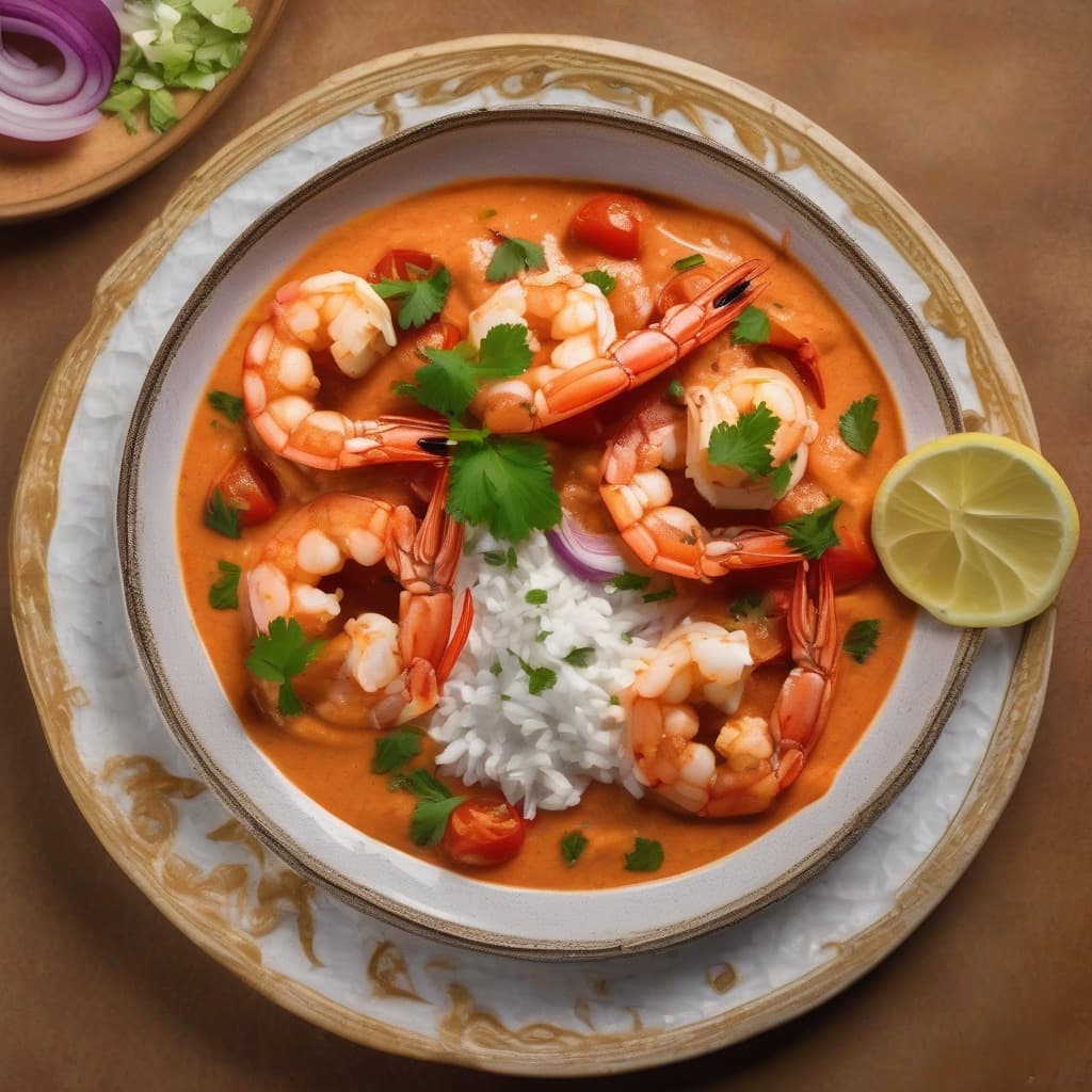 Shrimp Pasanda