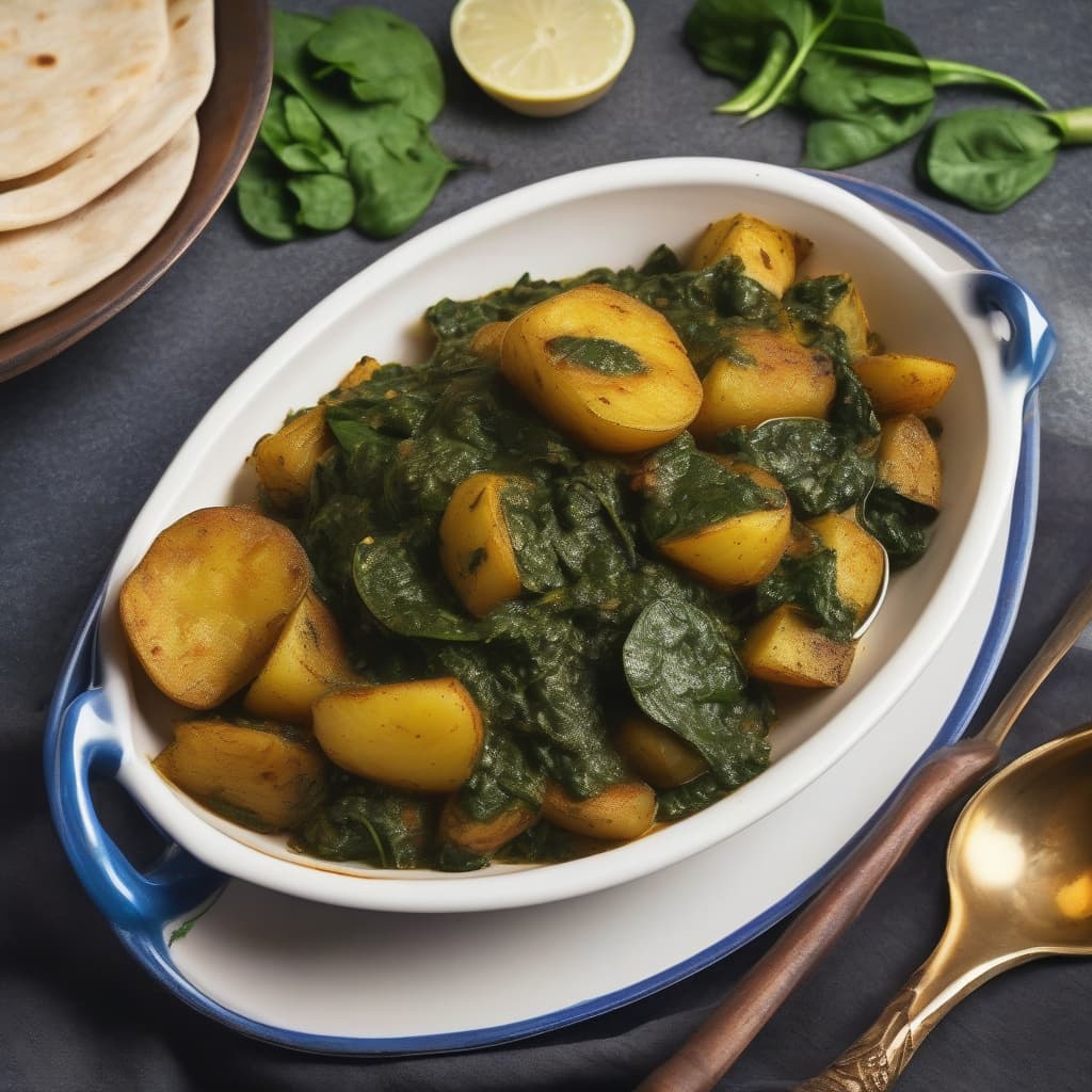 Saag Aloo